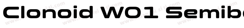 Clonoid W01 Semibold字体转换